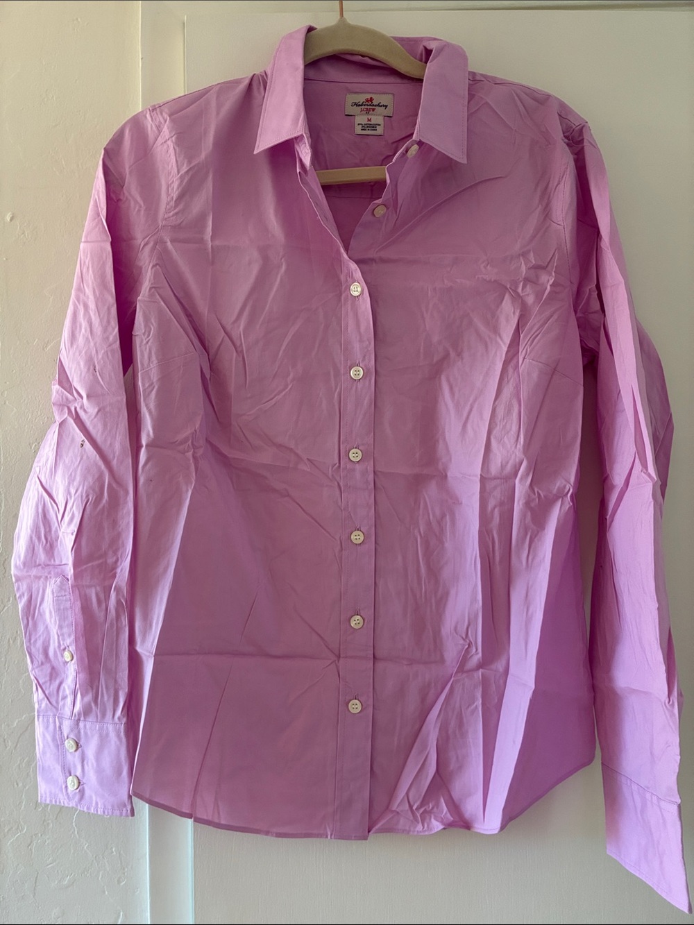 Women’s Classic Button-Down Shirt - Pink